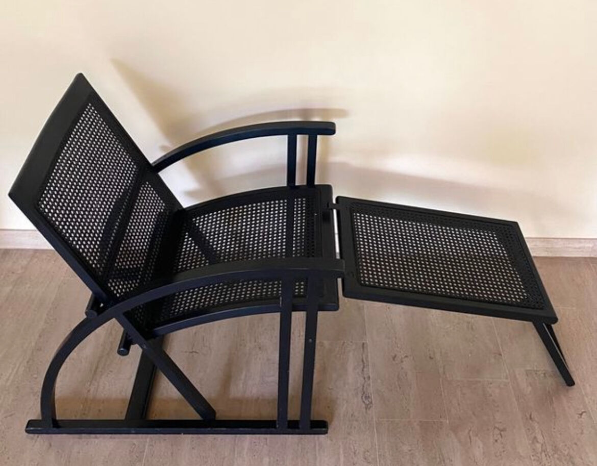 Chaise longue "arc", Pascal Mourgue, Triconfort 1980