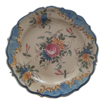 Very old decorative plate - signed italy n