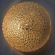 Rare Midcentury Bubble Flush Mount Limburg, Germany, 1970s
