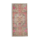 Tapis vintage turc 1x3, paillasson 1x3, 91x43 cm, 1.5x2.12 ft
