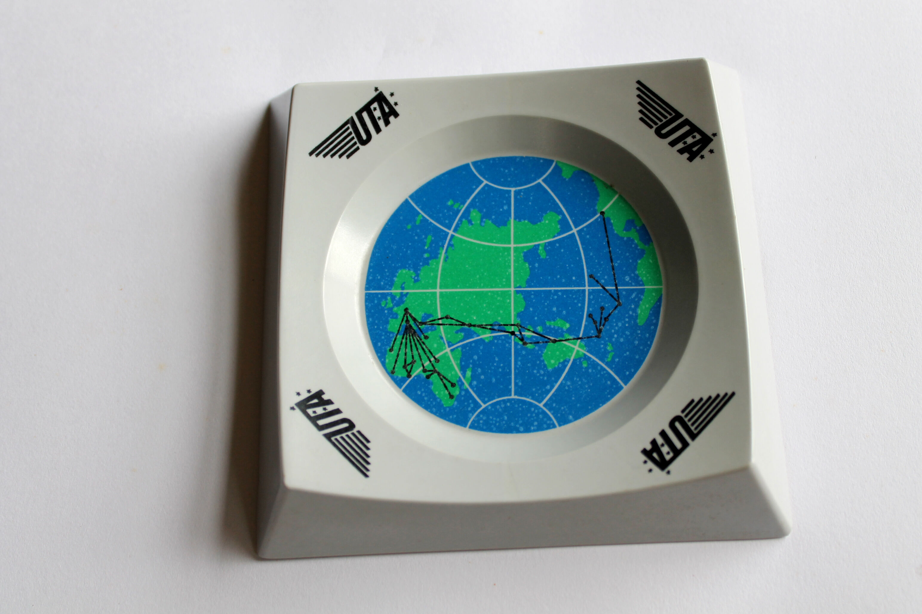 UTA advertising ashtray