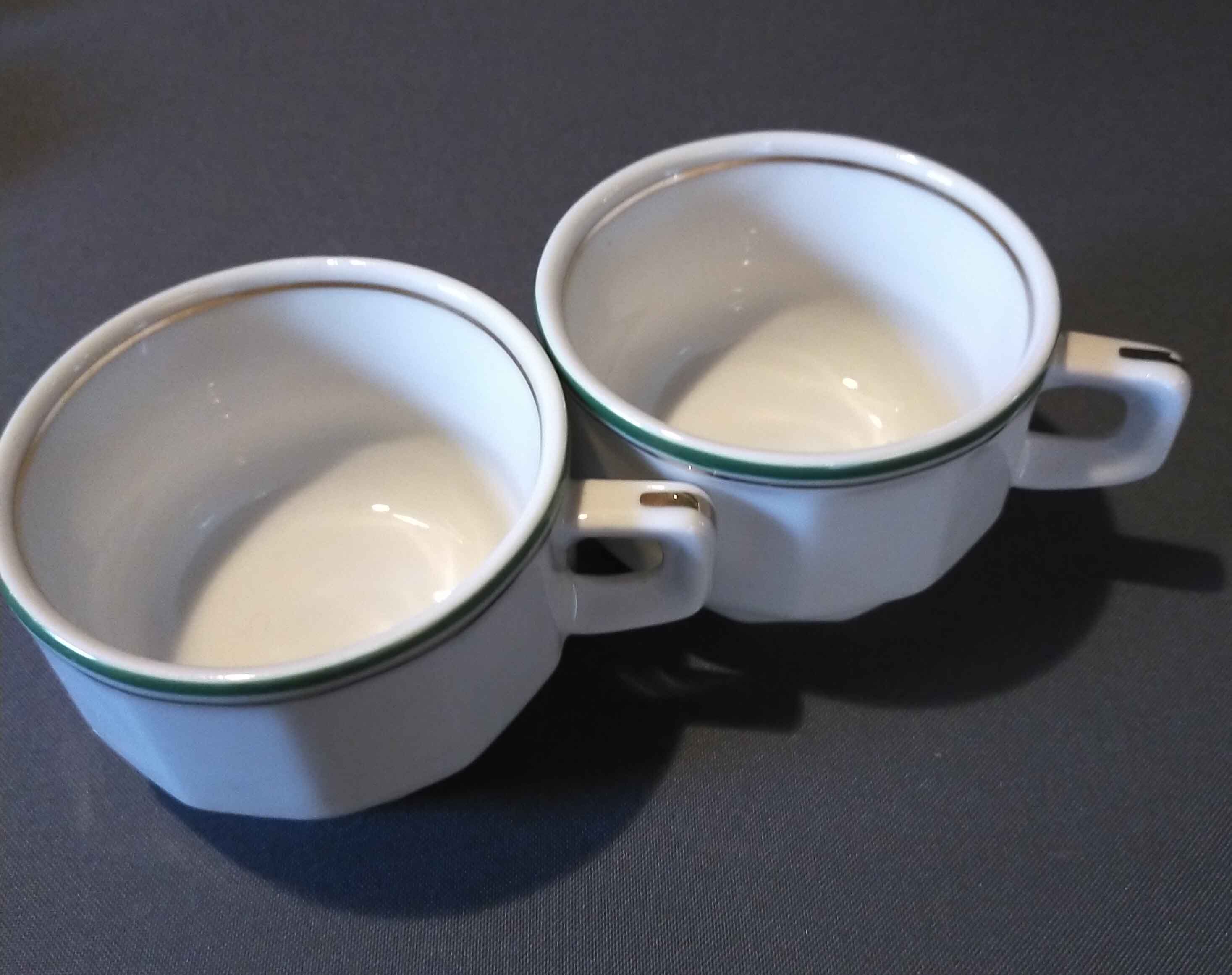 Mismatched set of 7 antique cups