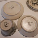 Duo tasses assiettes à gâteaux Kéraluc Quimper