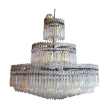 Lustre pampilles 13 feux