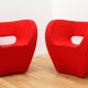 Paire de fauteuils Little Albert, Moroso
