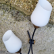 Pair of double brass, steel and opaline wall lamps, vintage, 50s