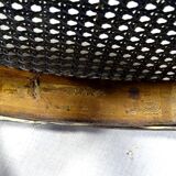 Caned foot stool, 1910 by Mundus, - FUßSCHEMEL