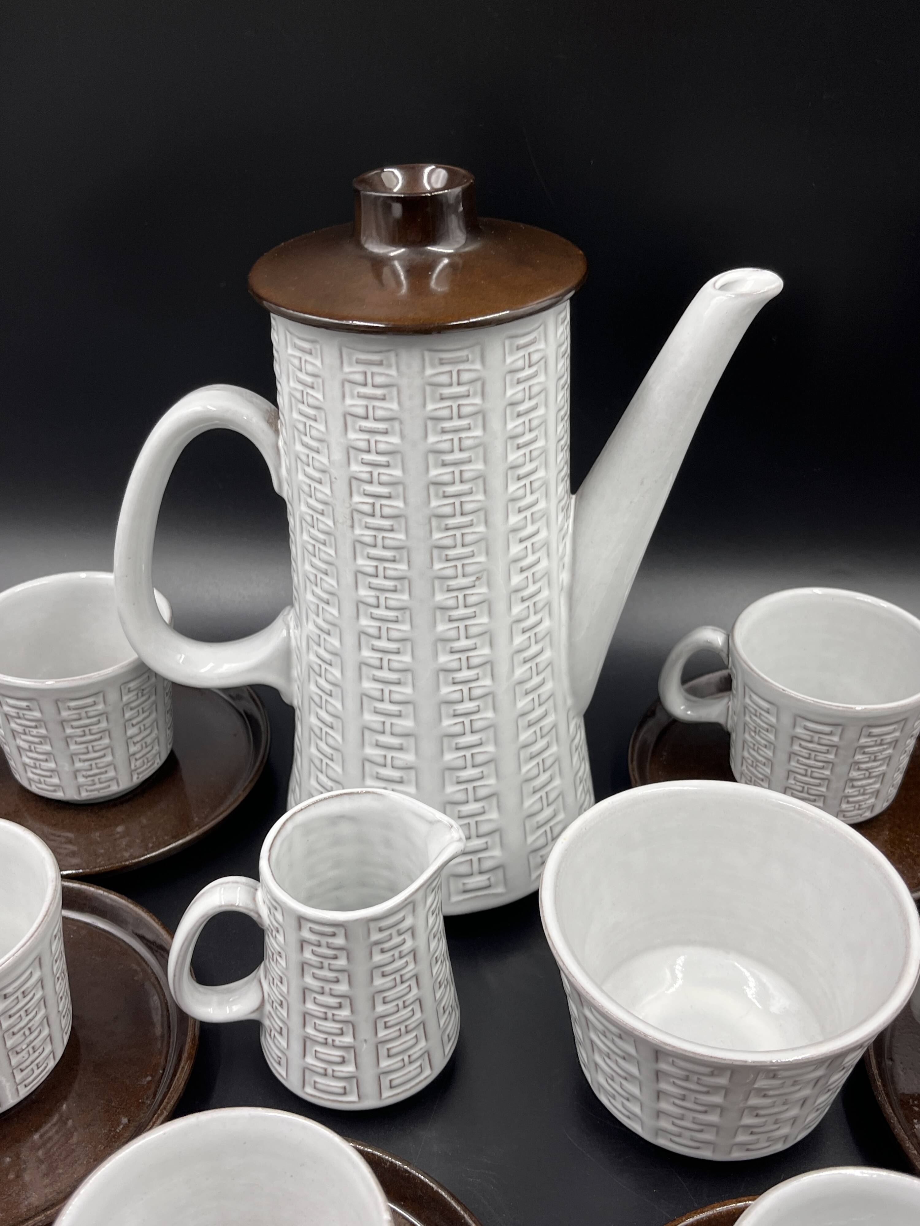 Ceramano coffee service, model: Epsilon by Karl Leuther