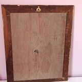 Art Deco rectangular gold mirror