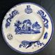 Old Bordeaux, fine Tonkin earthenware dish, late 19th century