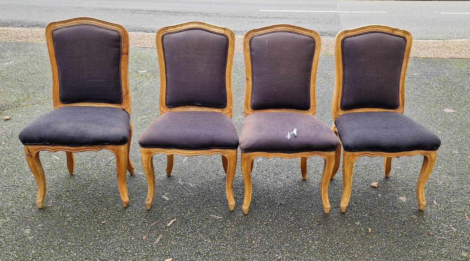 Lot de 4 chaises de salle à manger