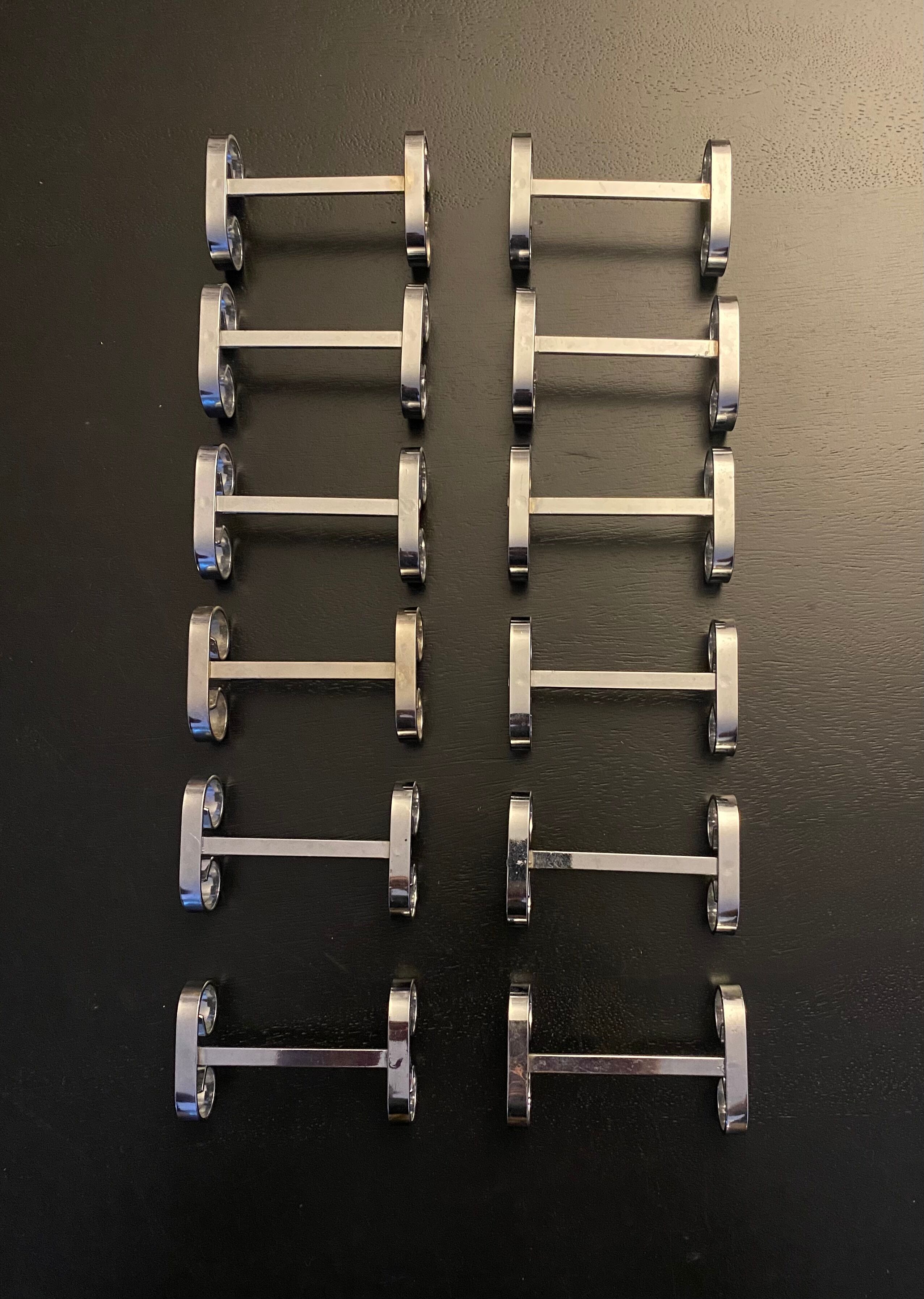 12 Metal knife holders design 60.70s