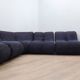 Claudio Vagnoni "Pagru" modular sectional sofa for 1P, 1970s (5 Pieces)