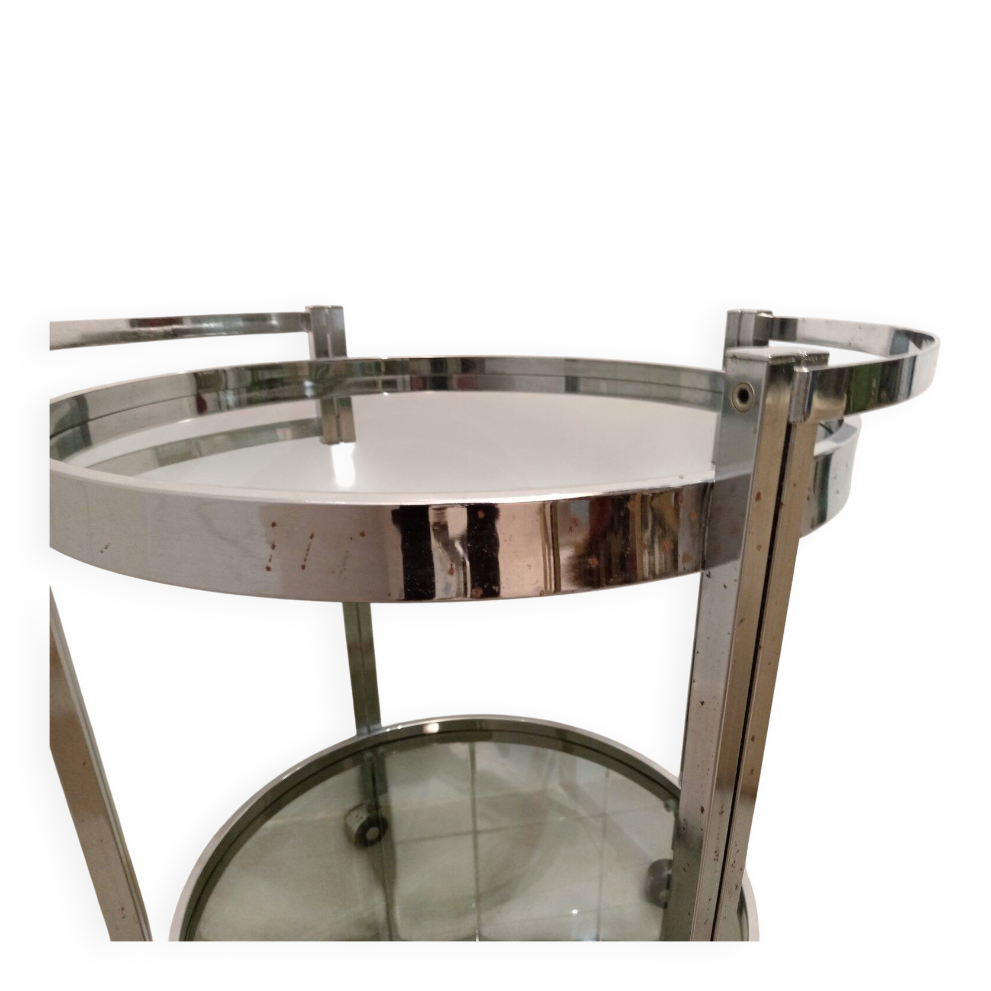 Vintage bar trolley, 1980s