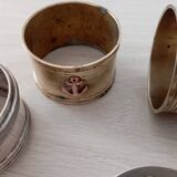 Set of 6 old napkin rings