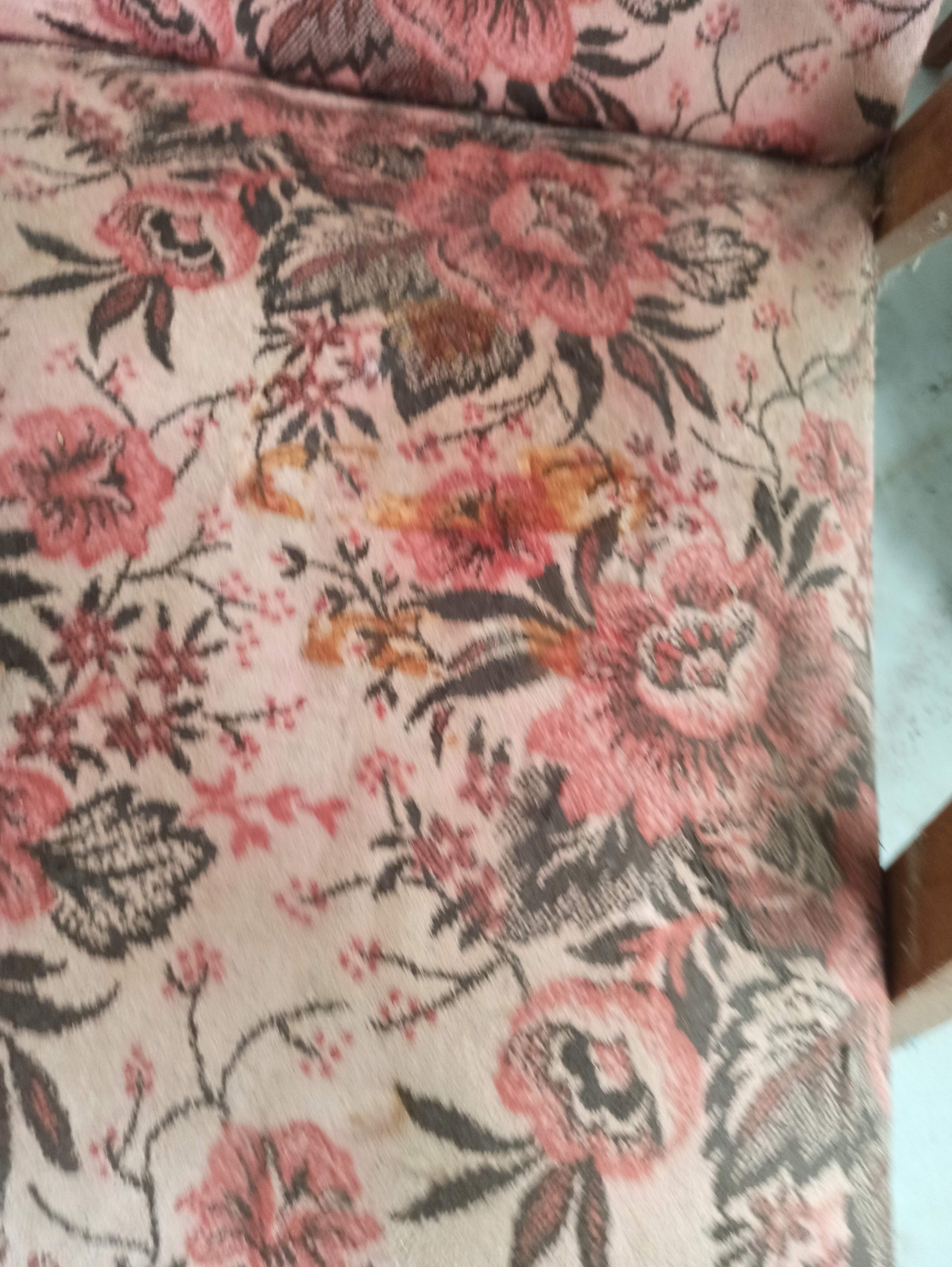 Set 3 armchairs compass feet