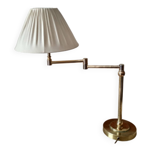 Grande lampe en laiton