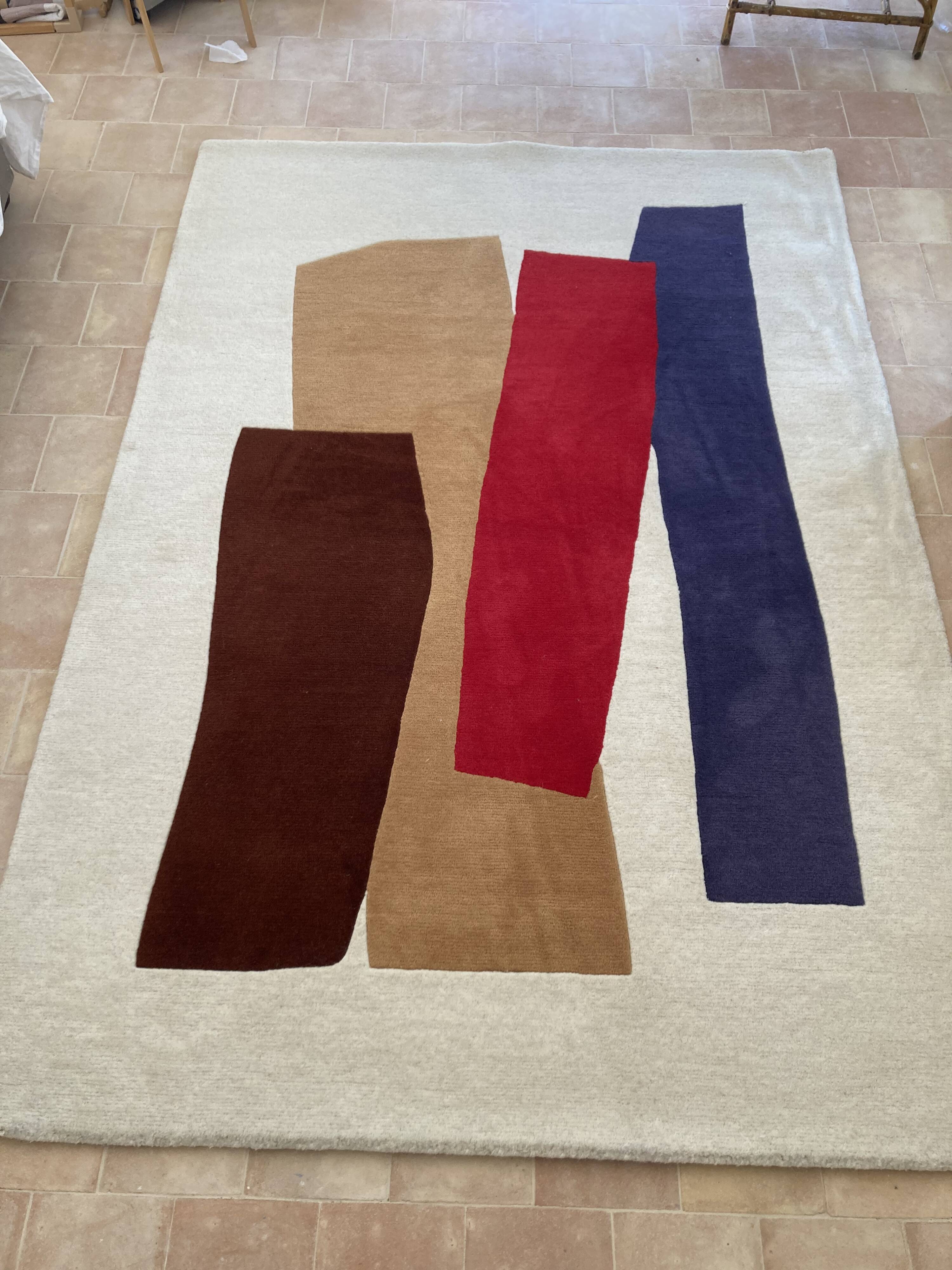 Contemporary rug Collaboration Toulemonde Bochart x Goodmoods