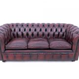 Unique Chesterfield set, Western Europe, mid-20th century.