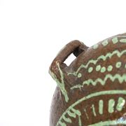 Popular Art shepherd's toad gourd in terracotta
