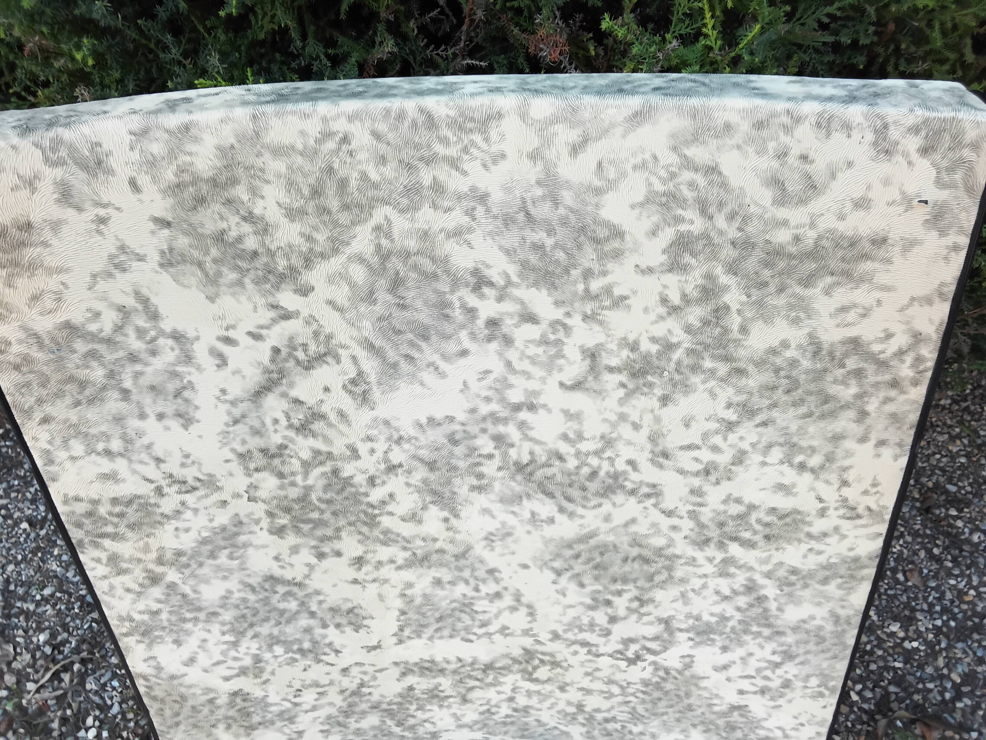 Chaise vintage pieds compas