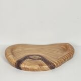 Plat "faux bois" Vallauris 60'