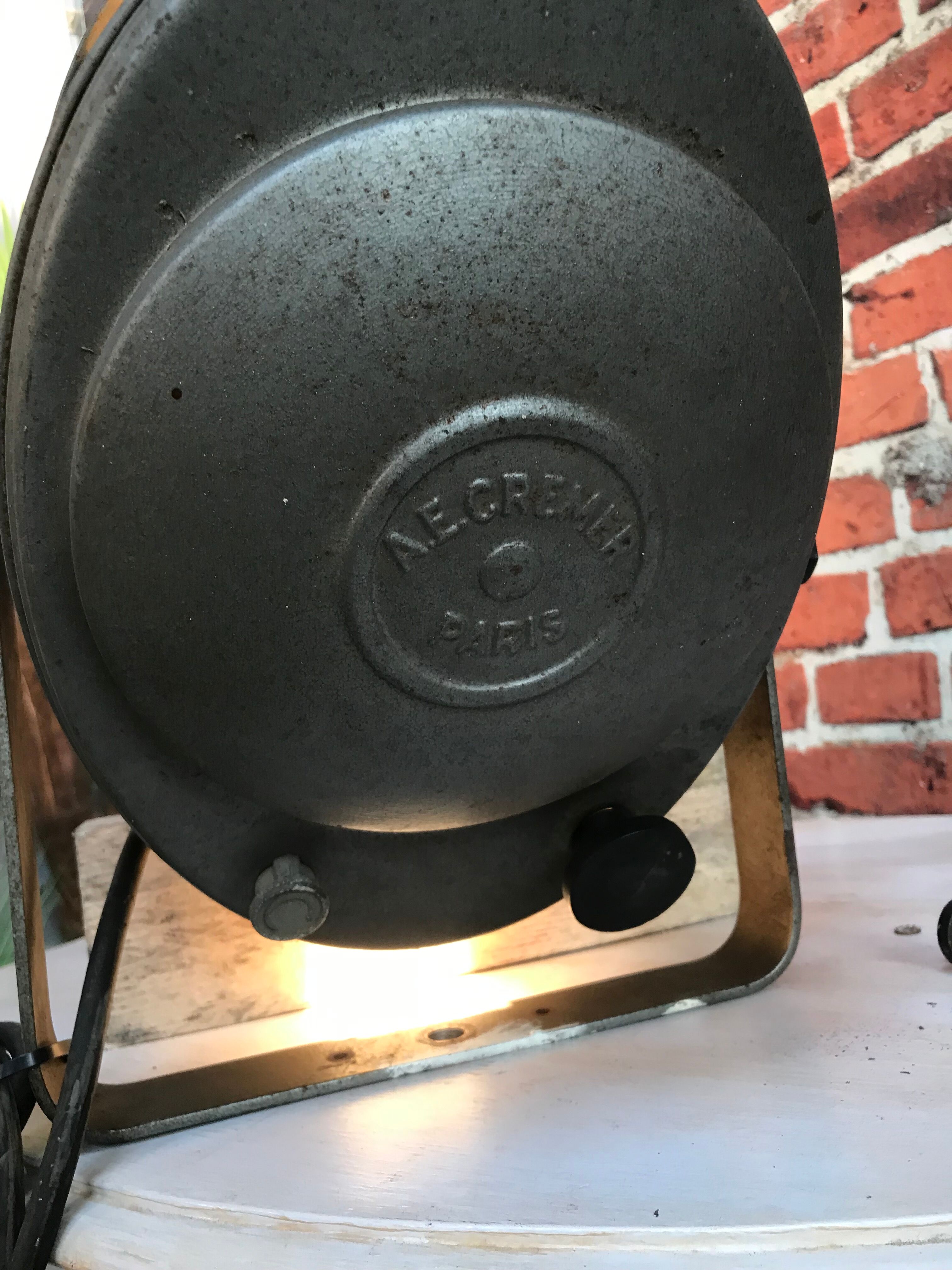 Old cinema projector "a.e. cremer"