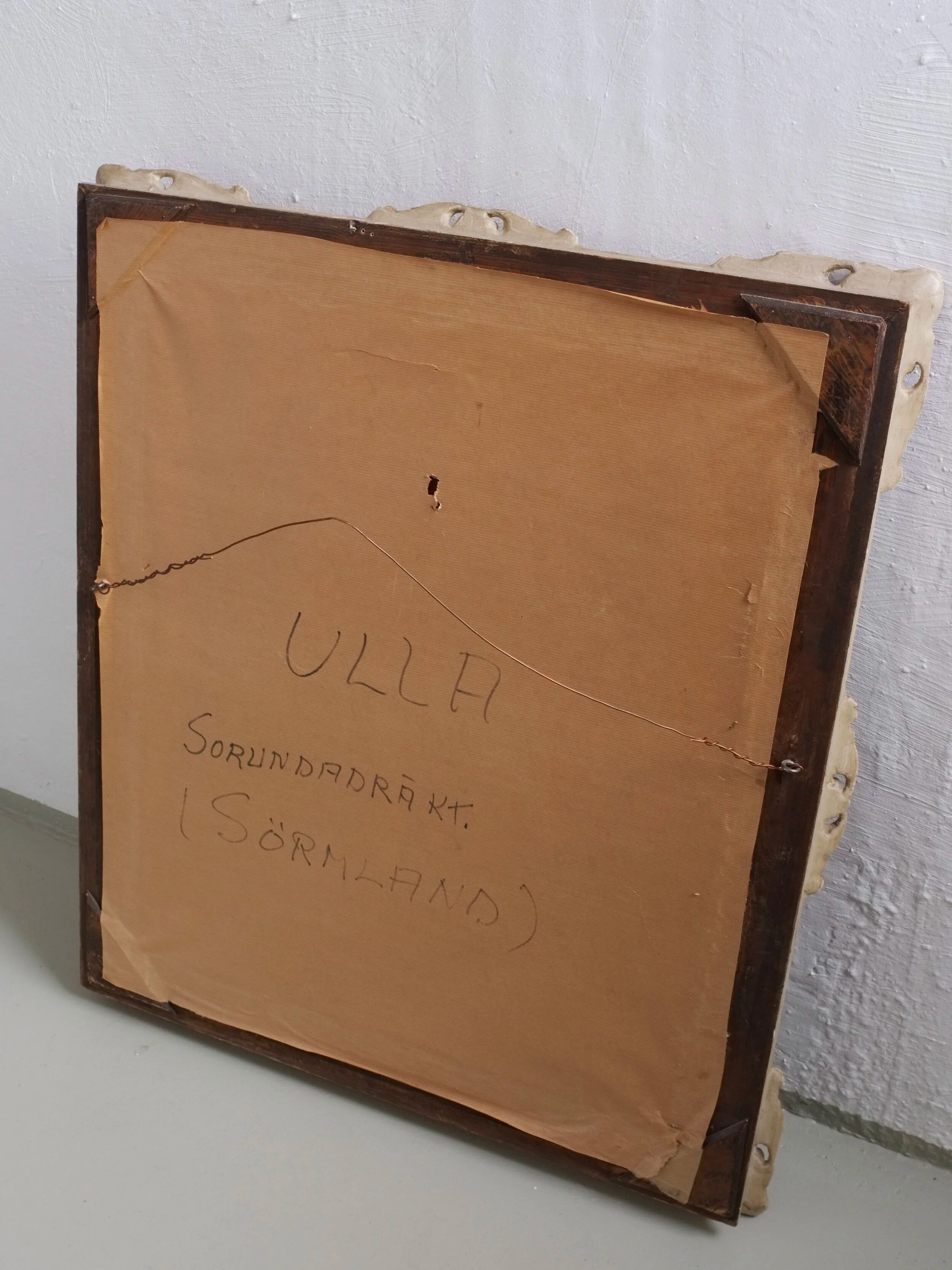 Vintage portrait of a woman by Sam Uhrdin | Sweden | 1920s