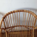 2 fauteuils rotin