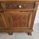 Antique oak sideboard – Stamped "RF" (Origin Administration)