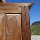 Antique Louis XIII wardrobe, diamond points