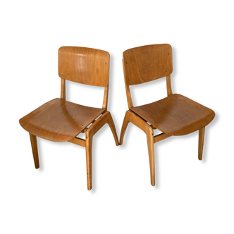 2 Scandinavian industrial chairs Bombenstabil