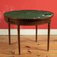Console ou table à jeux de forme demi lune À plateau dépliant