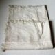 Peau de chèvre blanche vintage 132 X 120 cm