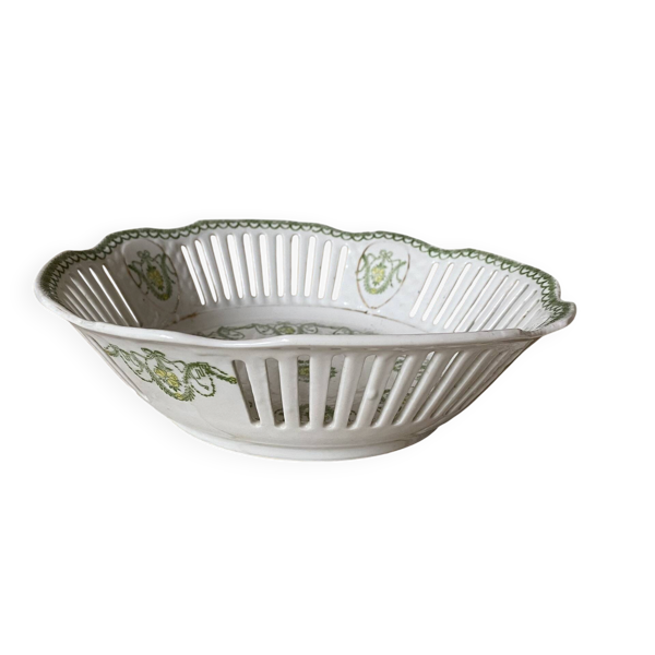 Coupe à fruits en porcelaine ajourée — Beyit