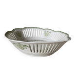 Coupe à fruits en porcelaine ajourée