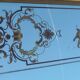 Large mirror type brasserie 202x102cm