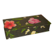 Box padded with old fabric