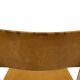 Set of four vintage dining room chairs, wood and chrome,  1970s