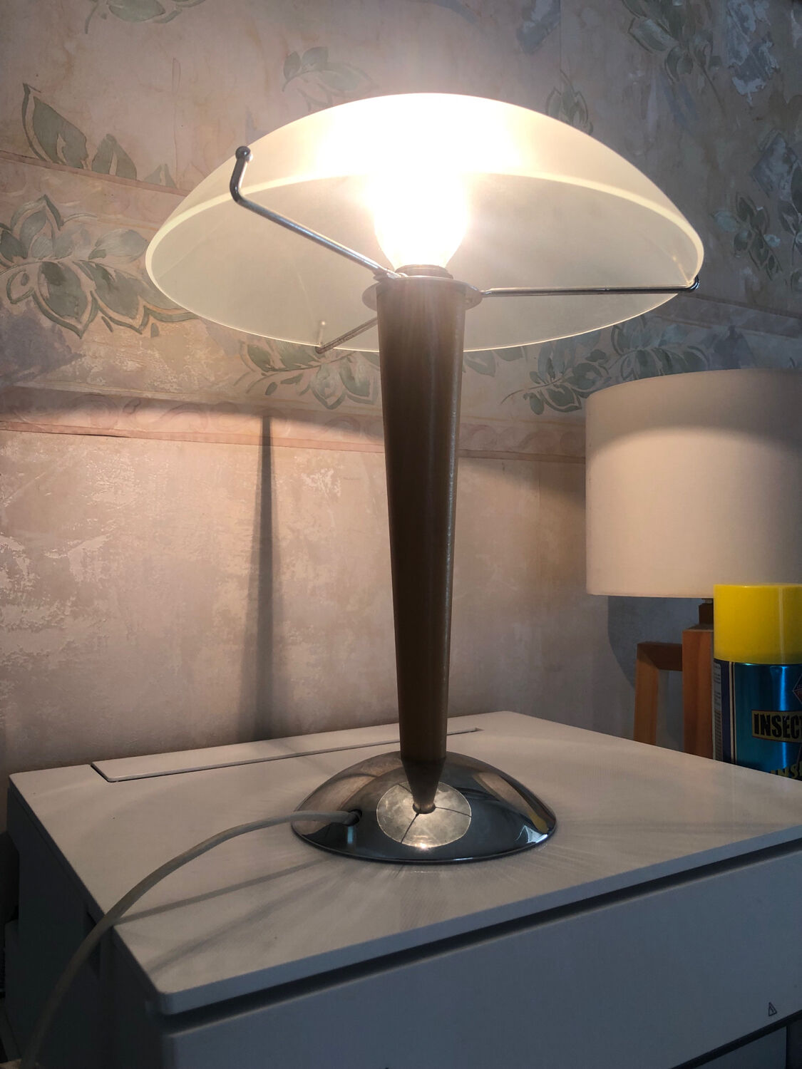 Mushroom lamp / liner ikea kvintol