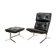 High armchair and ottoman Joker by Olivier Mourgue for Airborn, 1964