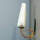 Pair of Mid Century Modern double wall sconce lights