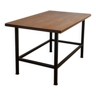 Industrial workshop style desk table