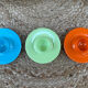 Trio of eggcups, 70s