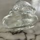 Glass fish carafe