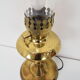 Vintage brass table lamp, czechoslovakia, 1950's.