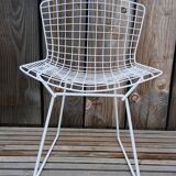 Harry Bertoia Wire Chair, restored vintage Knoll edition
