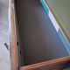 Coloured Murano glass and brass sideboard - 4 drawers