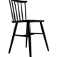 Chaise Ironica noire