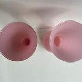 Pair of opalin vases